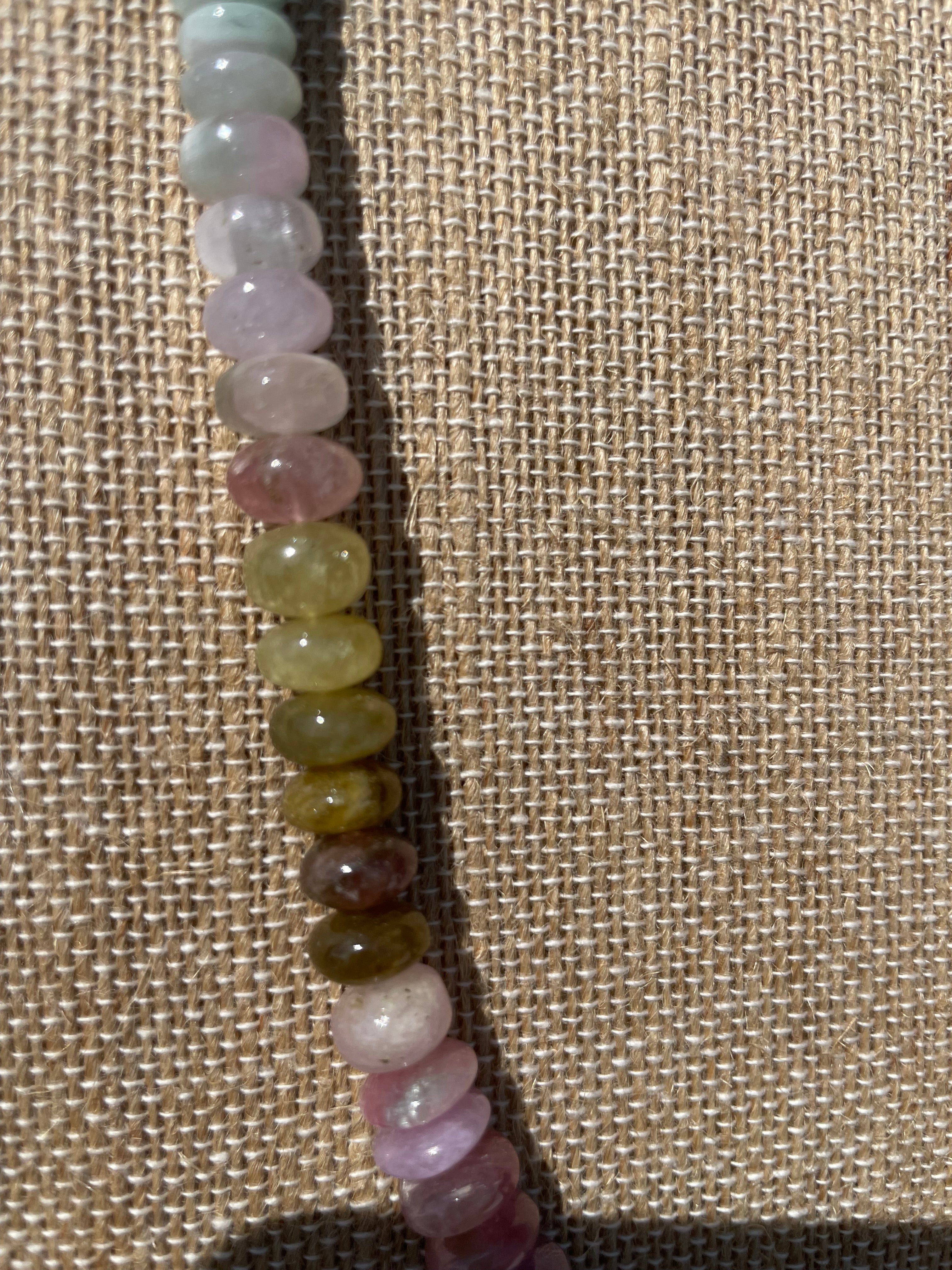 Garden Current
Afghani Tourmaline Necklace