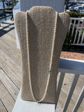 Shoreline — Freshwater Pearl Strand with Jade Clasp