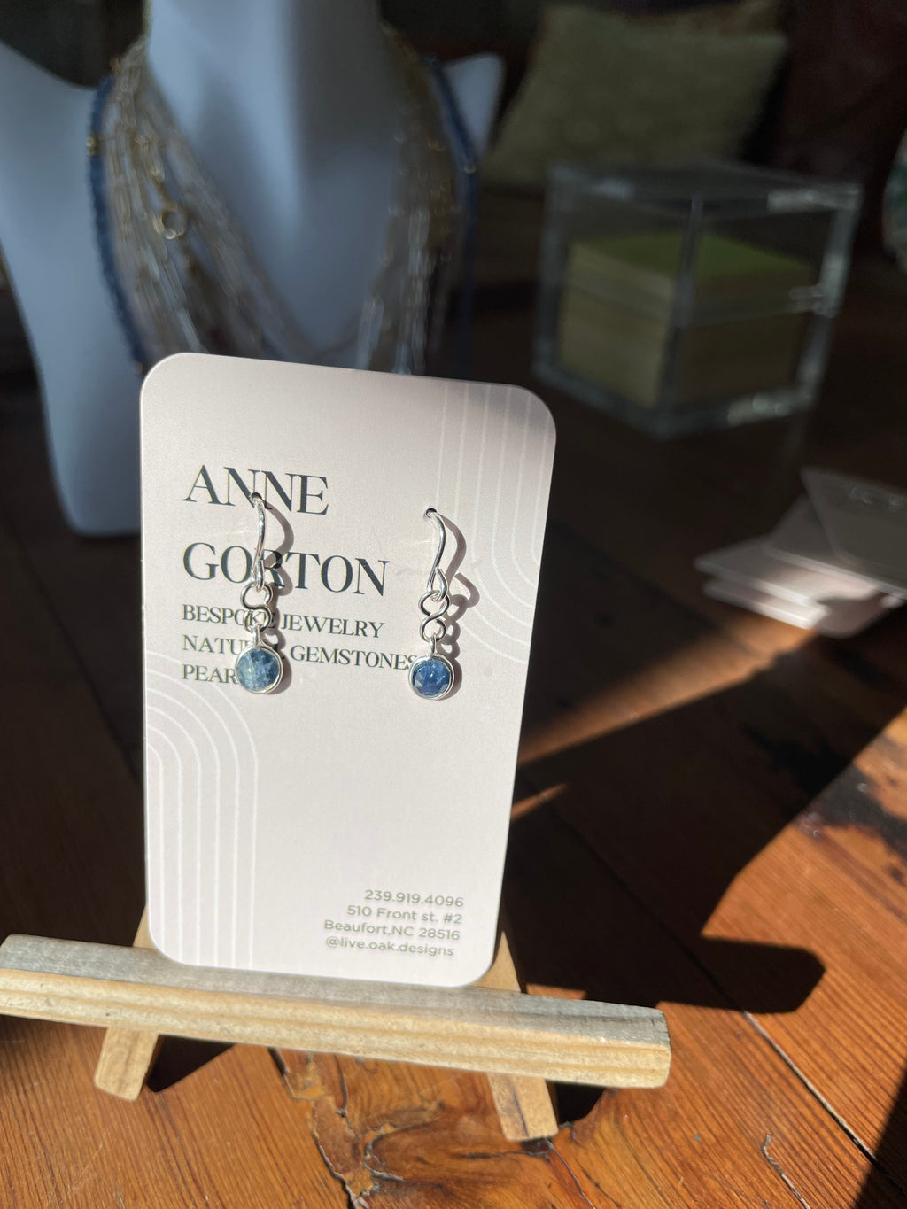 Blue Clarity
Blue Sapphire Drop Earrings
