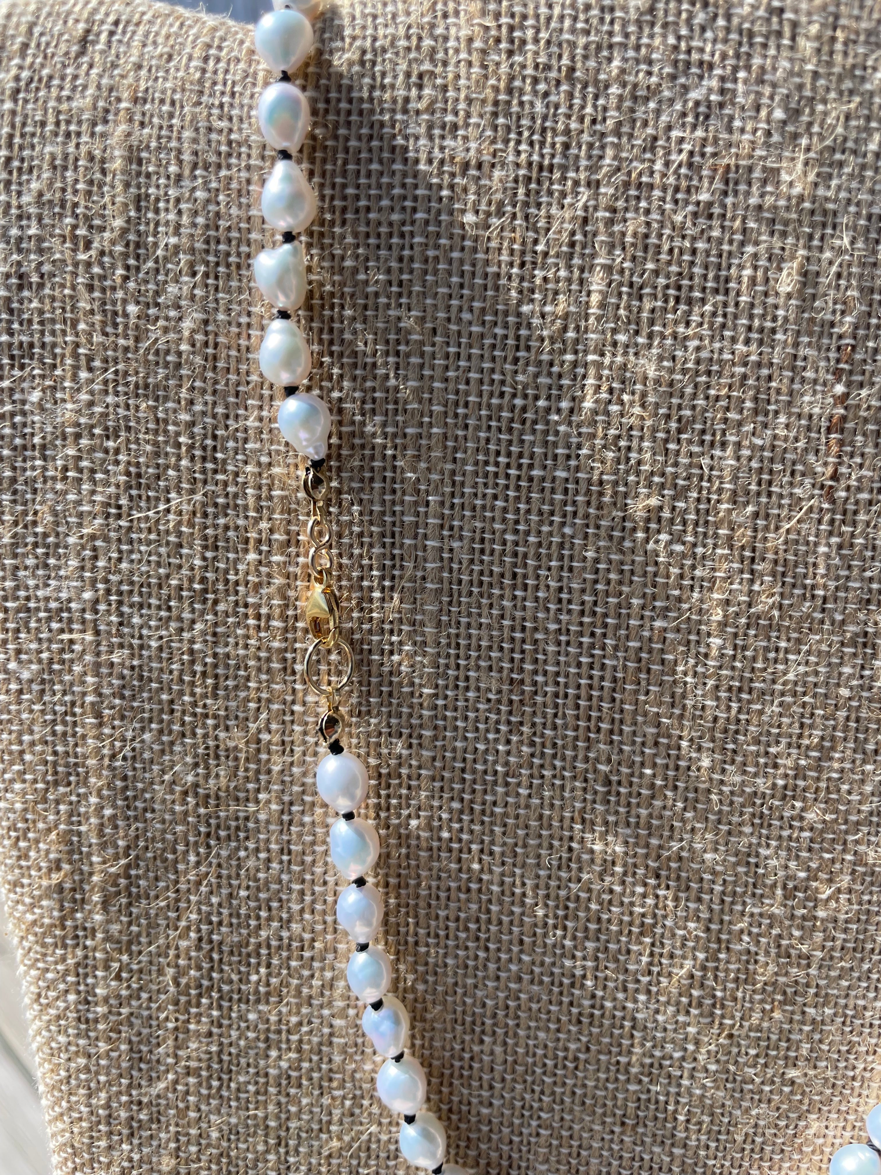 Stillwater Strand Freshwater Pearl Necklace · 17”
