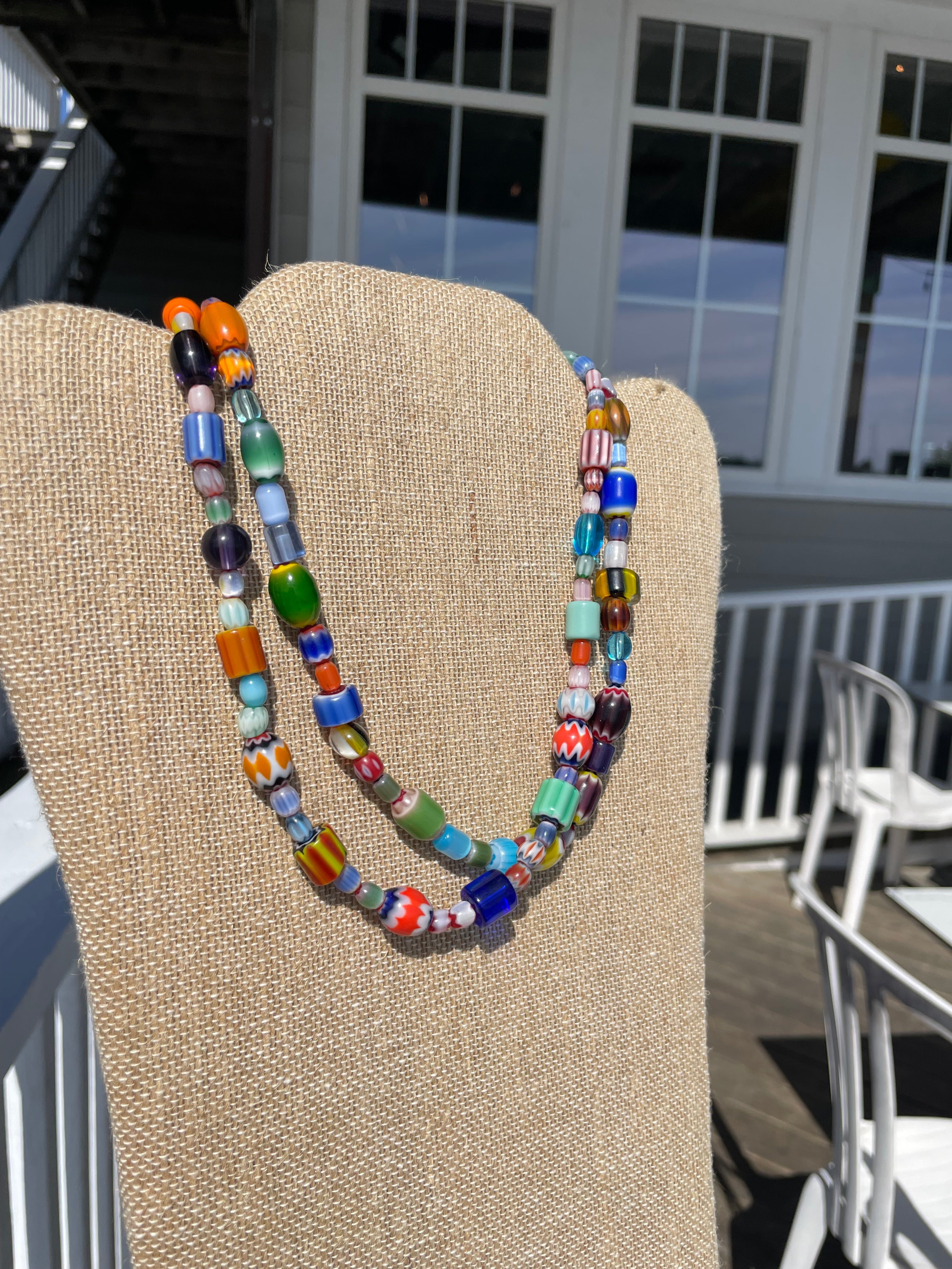 Passage
Collected Glass Strand · 17 inches