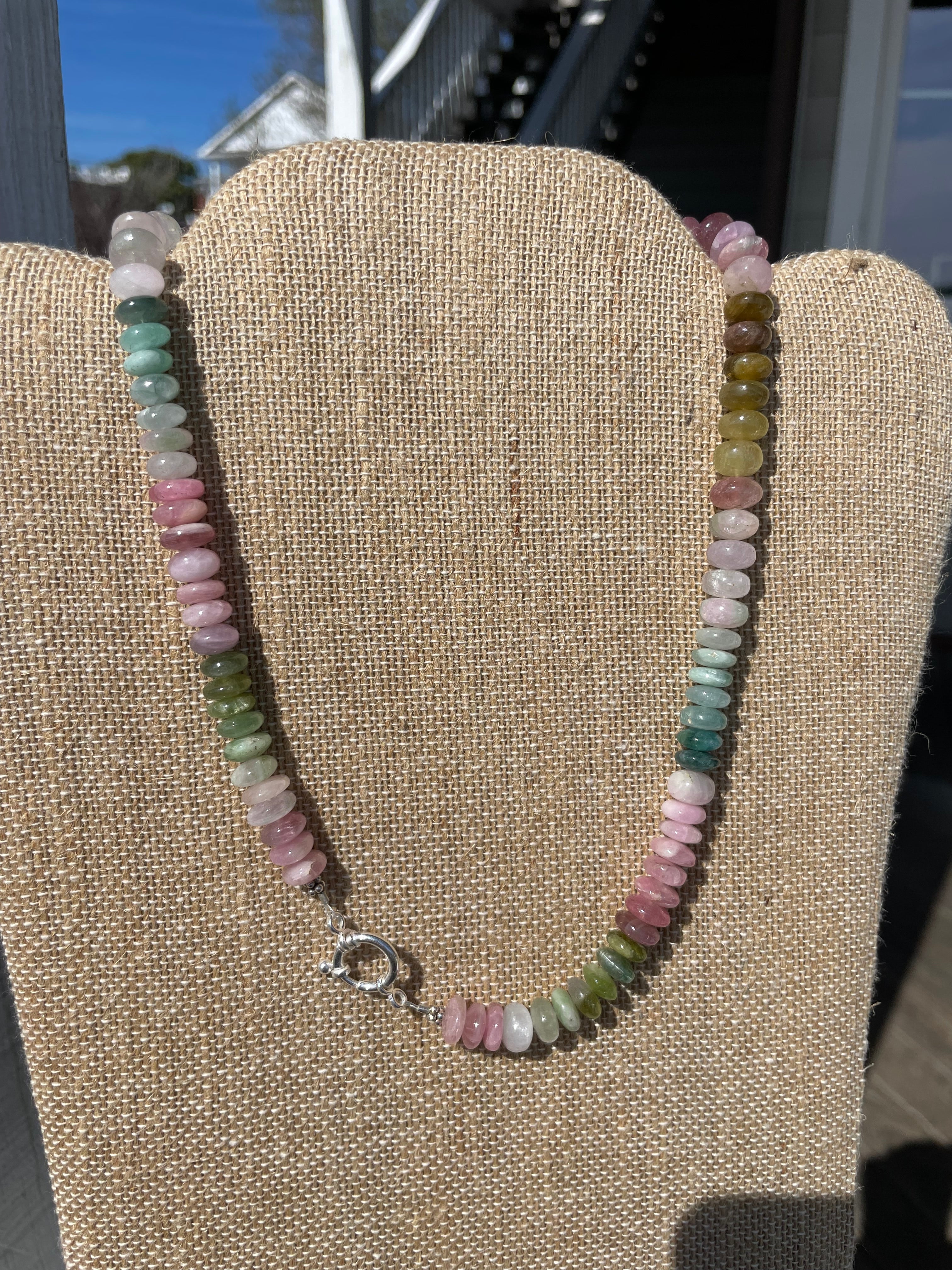 Garden Current
Afghani Tourmaline Necklace