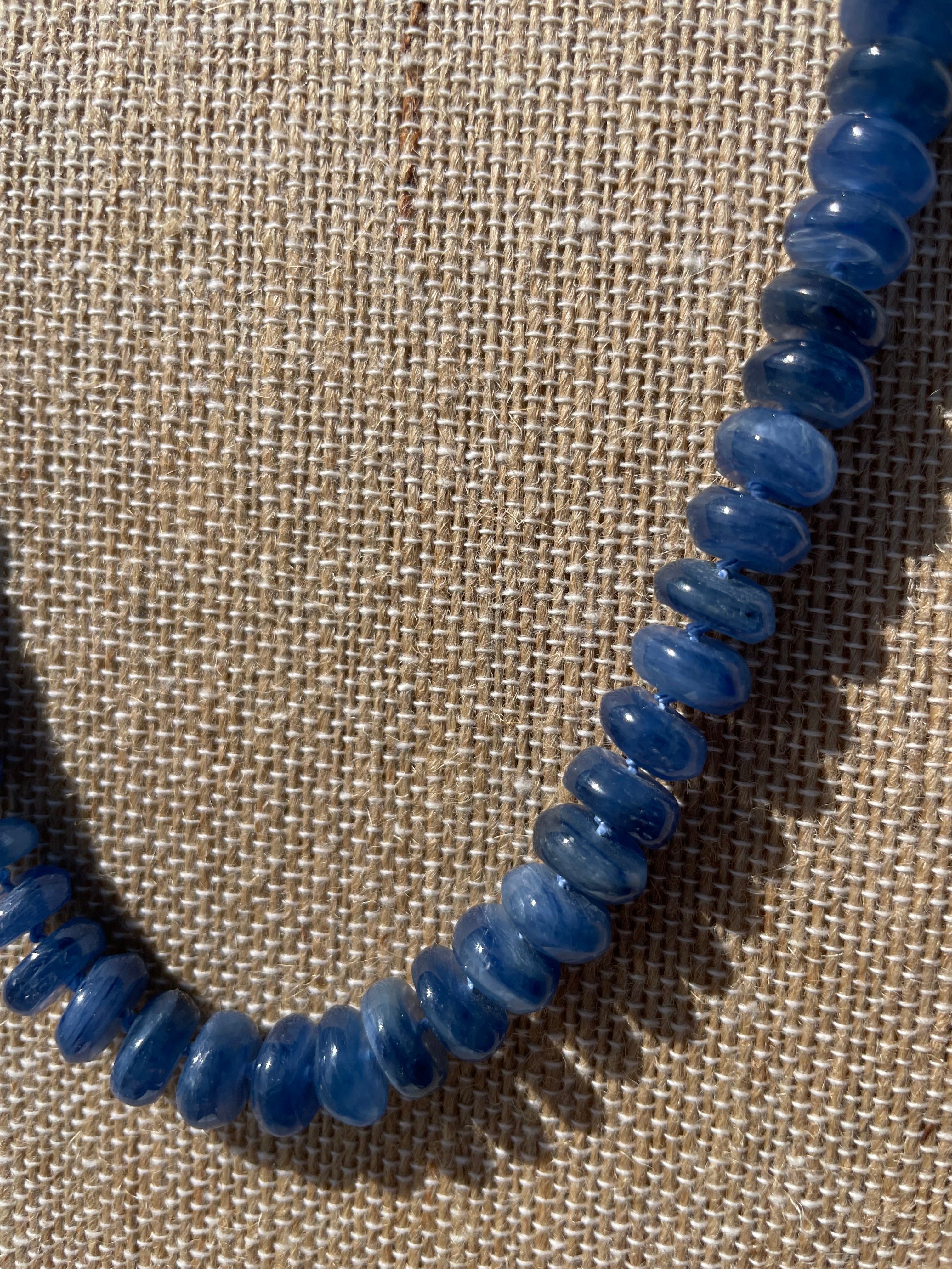 Deep Current
Kyanite Strand · 18 inches