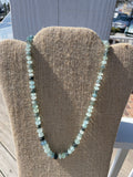 Tidal Moss
Aquamarine Gradient Necklace · 24”