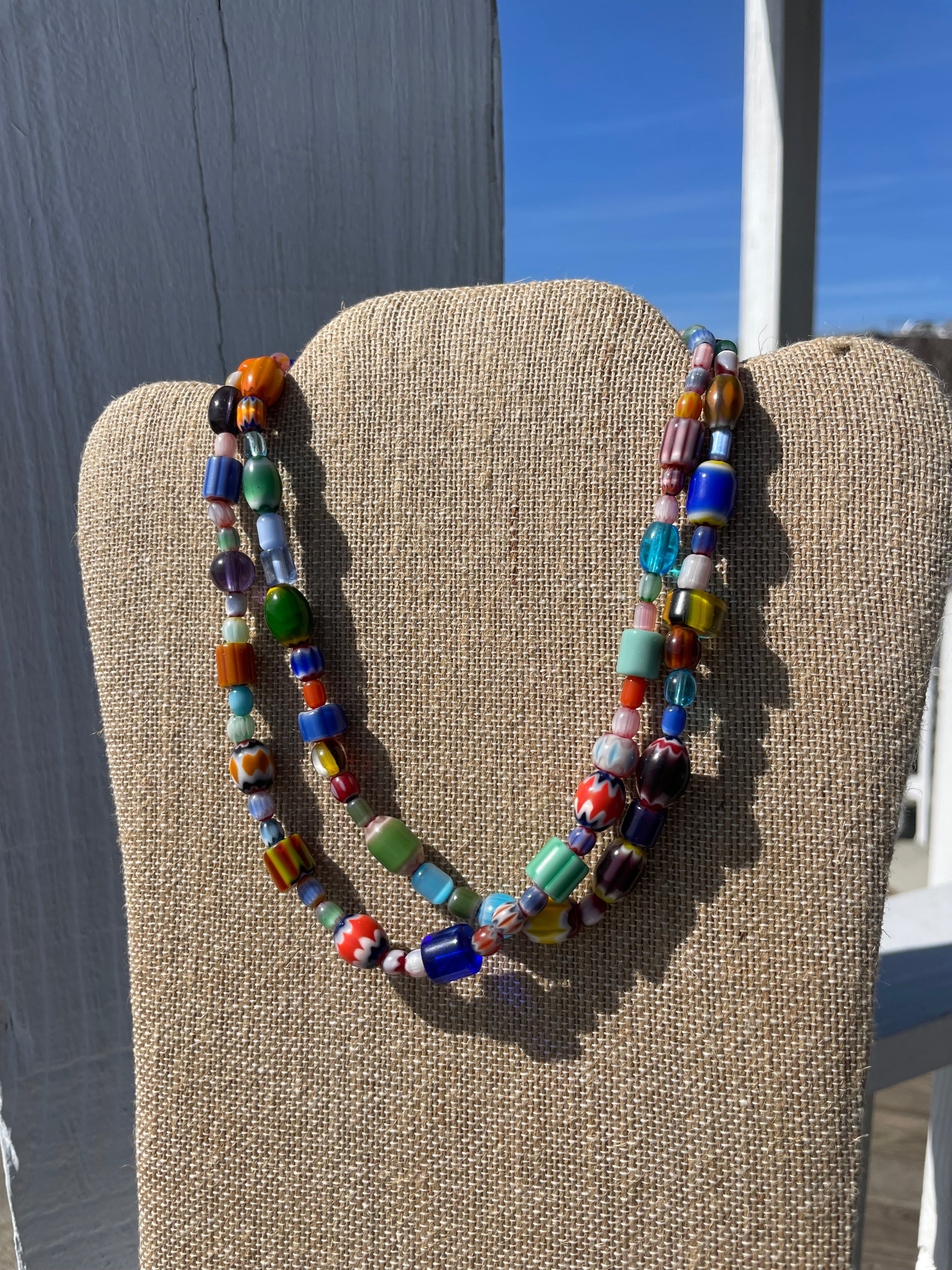 Passage
Collected Glass Strand · 17 inches