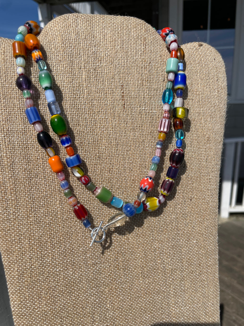Passage
Collected Glass Strand · 17 inches
