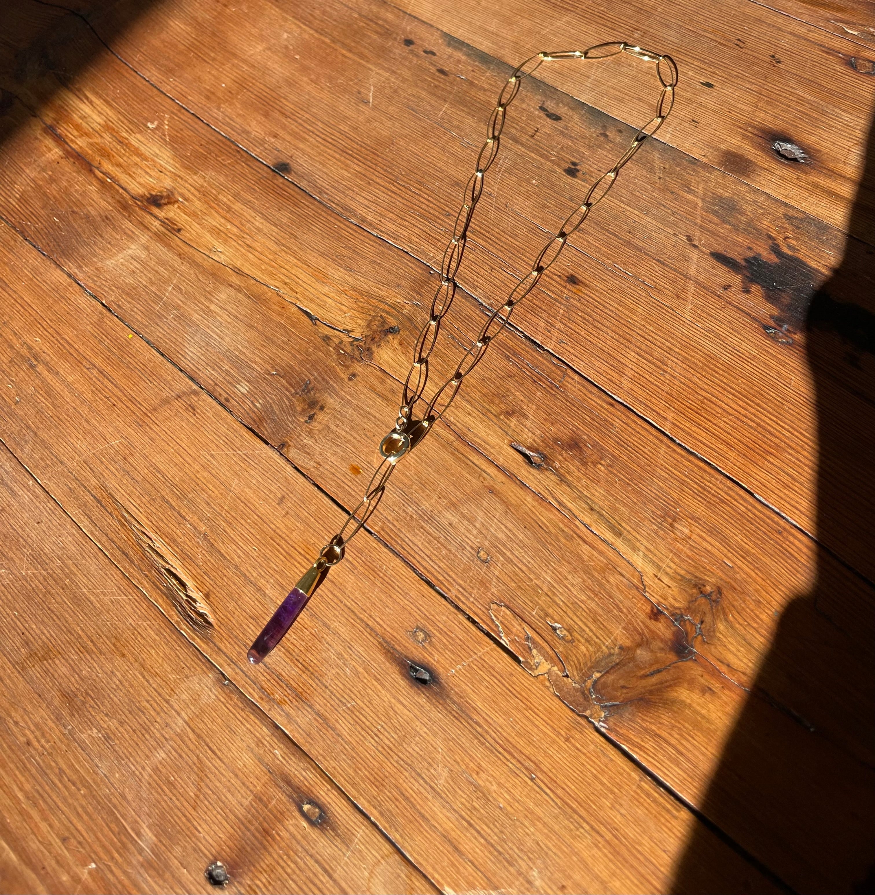 Tide and Talisman- Calm drop necklace