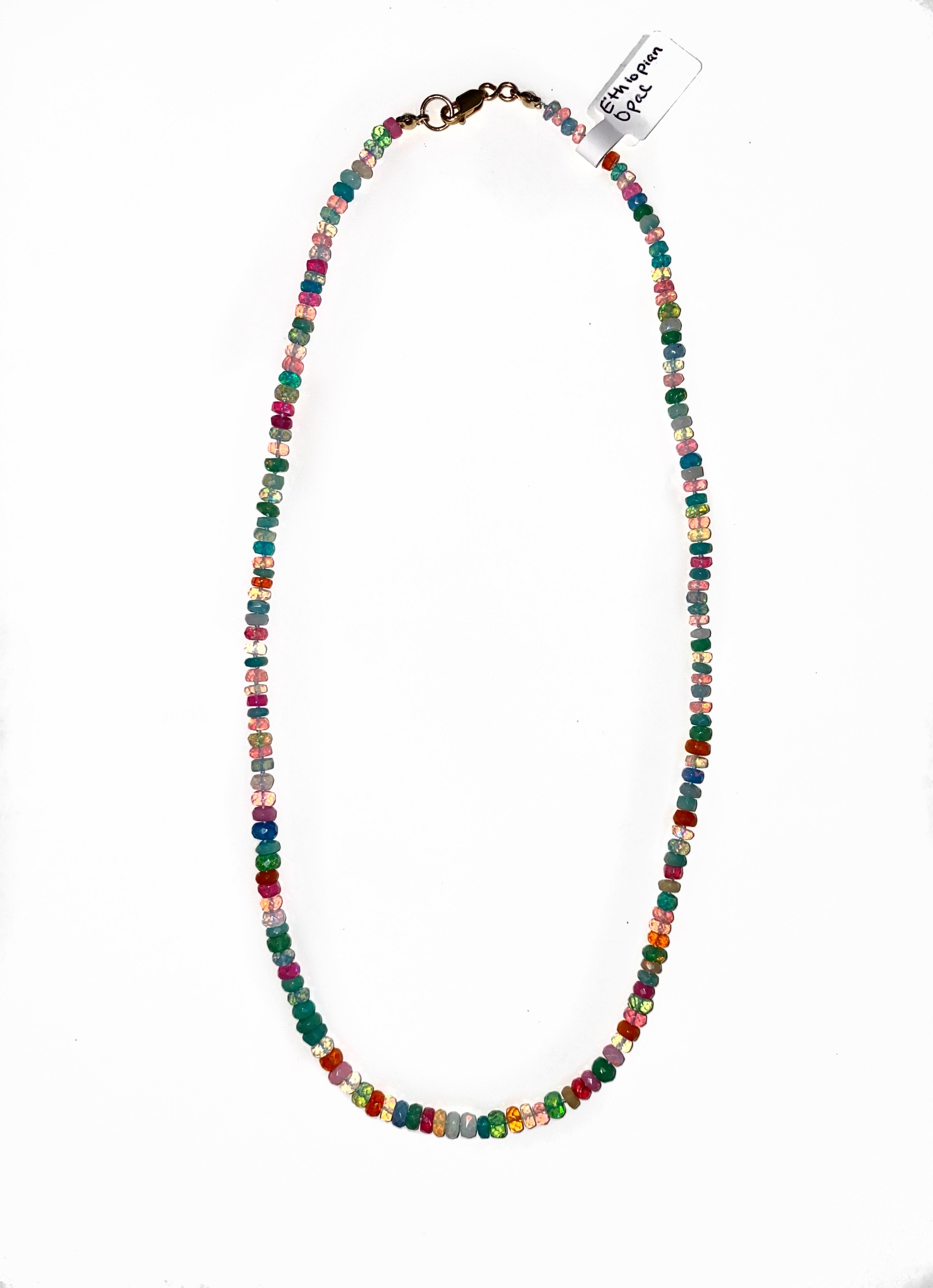 Sunrise Confetti
Ethiopian Opal Strand